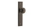 Iver Paddington  Door Knob Stepped Latch Pair, Passage Kit, Privacy Kit , Entrance Kit with High Security Lock - Signature Brass