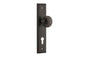 Iver Paddington  Door Knob Stepped Latch Pair, Passage Kit, Privacy Kit , Entrance Kit with High Security Lock - Signature Brass