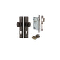 Iver Cambridge Door Knob Stepped Latch Pair, Passage Kit, Privacy Kit , Entrance Kit with High Security Lock -Signature Brass