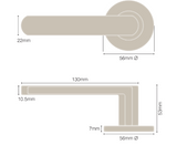 Windsor Premium NZ NIDO Modella Rose Privacy Set Priced Per Set Available in 7 Colours