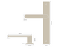 Windsor Premium NZ NIDO Modella Longplate Entrance Set Priced Per Set Available in 7 Colours