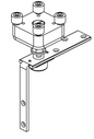 HENDERSON FLEXIROL 90 DEGREE ELBOW ,HANGER ,ANGLE PLATE & CONCEALED FIX