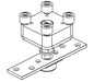 HENDERSON FLEXIROL 90 DEGREE ELBOW ,HANGER ,ANGLE PLATE & CONCEALED FIX