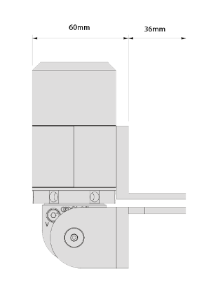 D&D Technologies DD TECH SURECLOSE READYFIT SAFETY HINGE/CLOSER SCREW-ON RF108SF S