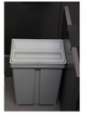 Sige Italian Concept 560 Loose Bin Cabinet Width 155mm & 230mm ,Height 298mm ,463mm - 8Litre ,17Litre & 29Litre Finish Light Grey & Orion Grey