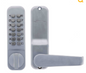 Carbine Australia Digital lockset with 64mm SS backing plates 60mm backset Satin chrome