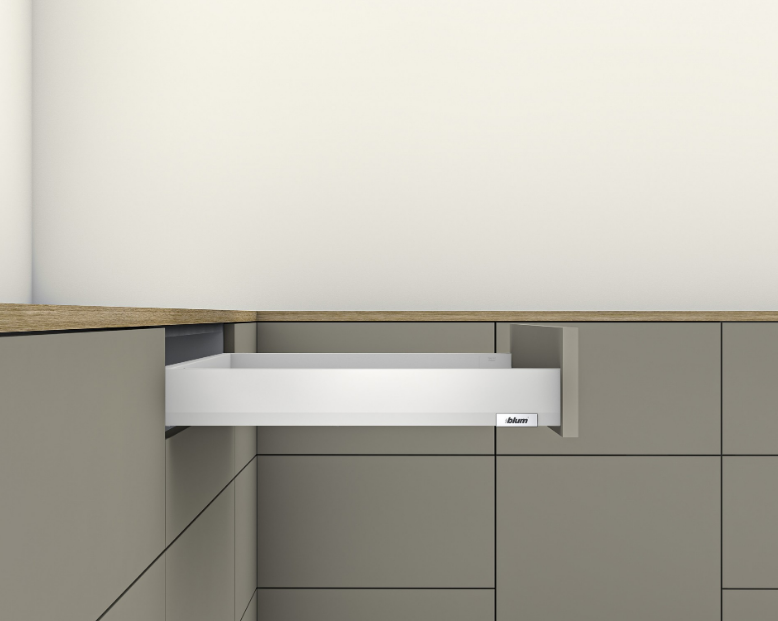 Blum Merivobox Kitset N Height 85.5mm - 40kg , Length 450mm & 500mm