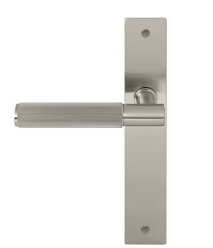 Windsor Premium NZ NIDO Verge Longplate Dummy Lever Right Hand - Linear Knurl Available in 7 Colours
