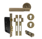 Windsor Premium NZ NIDO Verge Rose Entrance Set - Linear Knurl Priced Per Set Available in 7 Colours