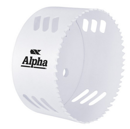 Trucut Heavy Duty Alpha Holesaw - Bi Metal -  92mm ,95mm ,98mm ,100mm ,102mm ,105mm ,108mm,111mm ,114mm & 121mm