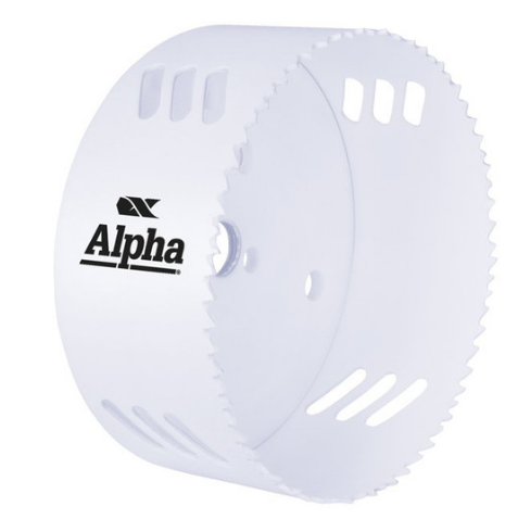 Trucut Heavy Duty Alpha Holesaw - Bi Metal -  92mm ,95mm ,98mm ,100mm ,102mm ,105mm ,108mm,111mm ,114mm & 121mm