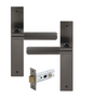 Windsor Premium NZ NIDO Verge Longplate Passage Set - Linear Knurl Priced Per Set Available in 7 Colours