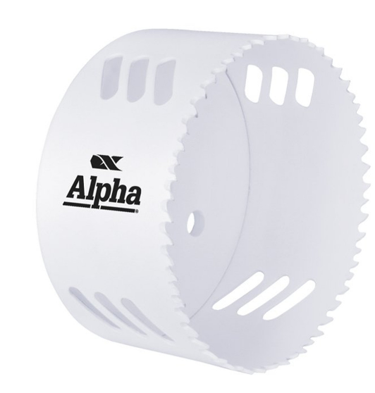 Trucut Heavy Duty Alpha Holesaw - Bi Metal -  92mm ,95mm ,98mm ,100mm ,102mm ,105mm ,108mm,111mm ,114mm & 121mm