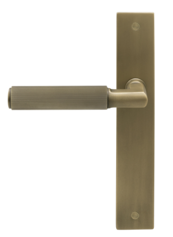 Windsor Premium NZ NIDO Lumina Longplate Dummy Lever Right Hand  - Linear Knurl Available in 7 Colours