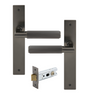 Windsor Premium NZ NIDO Lumina Longplate Passage Set - Linear Knurl Priced Per Set Available in 7 Colours