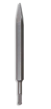 Tusk Heavy Duty Concrete SDS Plus Chisels - Point x 250mm ,25mm x 250mm , 50mm x 250mm &  75mm x 250mm