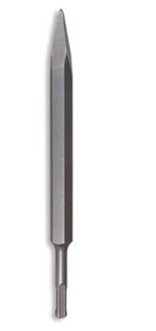 Tusk Heavy Duty Concrete SDS Plus Chisels - Point x 250mm ,25mm x 250mm , 50mm x 250mm &  75mm x 250mm