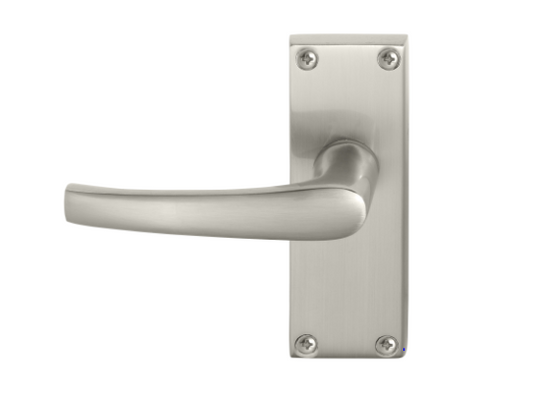 Windsor Premium NZ Contract  Longplate Lever Set 9015 Price Per Pair - Matt Black ,Brushed Nickel