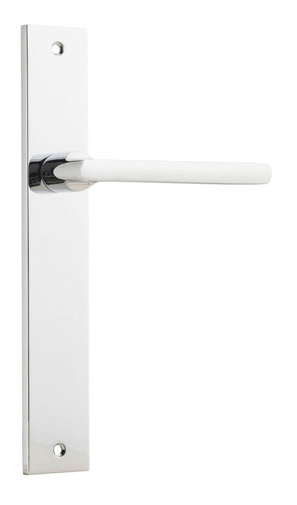 Iver Baltimore Door Knob Rectangular Latch Pair, Passage Kit, Privacy Kit , Entrance Kit with High Security Lock -Polished Chrome