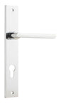 Iver Baltimore Door Knob Rectangular Latch Pair, Passage Kit, Privacy Kit , Entrance Kit with High Security Lock -Polished Chrome