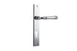 Iver Verona Door Lever Rectangular Latch Pair, Passage Kit, Privacy Kit , Entrance Kit with High Security Lock -Polished Chrome