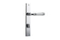 Iver Verona Door Lever Rectangular Latch Pair, Passage Kit, Privacy Kit , Entrance Kit with High Security Lock -Polished Chrome