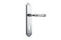 Iver Verona Door Lever Shouldered Latch Pair, Passage Kit, Privacy Kit , Entrance Kit with High Security Lock -Polished Chrome