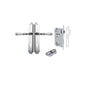 Iver Verona Door Lever Shouldered Latch Pair, Passage Kit, Privacy Kit , Entrance Kit with High Security Lock -Polished Chrome