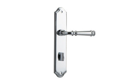 Iver Verona Door Lever Shouldered Latch Pair, Passage Kit, Privacy Kit , Entrance Kit with High Security Lock -Polished Chrome