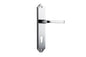 Iver Annecy Door Lever Shouldered Latch Pair, Passage Kit, Privacy Kit , Entrance Kit with High Security Lock -Polished Chrome