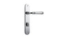 Iver Verona Door Lever Oval Latch Pair, Passage Kit, Privacy Kit , Entrance Kit with High Security Lock - Polished Chrome