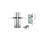 Iver Annecy Door Lever Shouldered Latch Pair, Passage Kit, Privacy Kit , Entrance Kit with High Security Lock -Polished Chrome