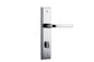 Iver Annecy Door Lever Shouldered Latch Pair, Passage Kit, Privacy Kit , Entrance Kit with High Security Lock -Polished Chrome