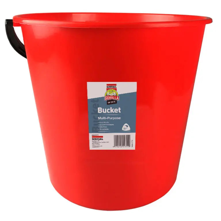 SOUDAL GORILLA MULTI-PURPOSE BUCKET ASSORTED PRICED PER UNIT MINIMUM ORDER 12 UNITS