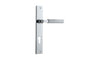Iver Brunswick  Door Lever Rectangular Latch Pair, Passage Kit, Privacy Kit , Entrance Kit with High Security Lock - Polished Chrome