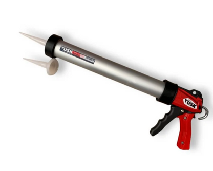 Tusk Heavy Duty Caulking Gun 600mm(aluminium tube) & 10 Inch 12:1 (silicon) Compression Ratio