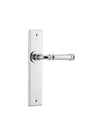 Iver Verona Door Lever Chamfered Latch Pair, Passage Kit, Privacy Kit , Entrance Kit with High Security Lock -Polished Chrome