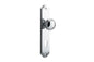 Iver Paddington  Door Knob Shouldered Latch Pair, Passage Kit, Privacy Kit , Entrance Kit with High Security Lock - Polished Chrome