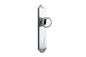 Iver Cambridge Door Knob Shouldered Latch Pair, Passage Kit, Privacy Kit , Entrance Kit with High Security Lock -Polished Chrome