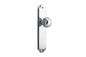 Iver Guildford Door Knob Shouldered Latch Pair, Passage Kit, Privacy Kit , Entrance Kit with High Security Lock - Polished Chrome