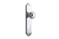 Iver Guildford Door Knob Shouldered Latch Pair, Passage Kit, Privacy Kit , Entrance Kit with High Security Lock - Polished Chrome