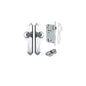 Iver Guildford Door Knob Shouldered Latch Pair, Passage Kit, Privacy Kit , Entrance Kit with High Security Lock - Polished Chrome