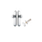 Iver Guildford Door Knob Shouldered Latch Pair, Passage Kit, Privacy Kit , Entrance Kit with High Security Lock - Polished Chrome