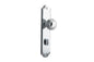 Iver Guildford Door Knob Shouldered Latch Pair, Passage Kit, Privacy Kit , Entrance Kit with High Security Lock - Polished Chrome