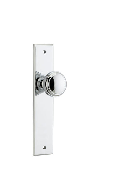 Iver Paddington  Door Knob Chamfered Latch Pair, Passage Kit, Privacy Kit , Entrance Kit with High Security Lock - Polished Chrome