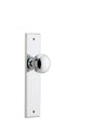 Iver Paddington  Door Knob Chamfered Latch Pair, Passage Kit, Privacy Kit , Entrance Kit with High Security Lock - Polished Chrome