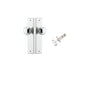 Iver Paddington  Door Knob Chamfered Latch Pair, Passage Kit, Privacy Kit , Entrance Kit with High Security Lock - Polished Chrome