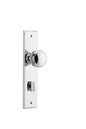 Iver Paddington  Door Knob Chamfered Latch Pair, Passage Kit, Privacy Kit , Entrance Kit with High Security Lock - Polished Chrome
