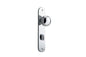 Iver Paddington  Door Knob Oval Latch Pair, Passage Kit, Privacy Kit , Entrance Kit with High Security Lock - Polished Chrome