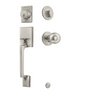 Windsor Premium NZ Square Gripset - Brushed Nickel & Powder Coat